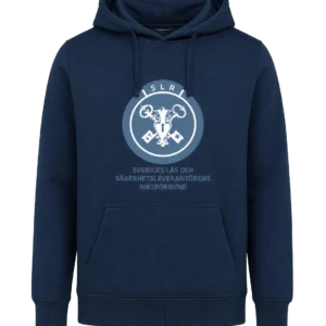 Hoodie Marinblå, SLR-logga